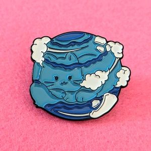 Neptune Kitty Pin - Cat Planet